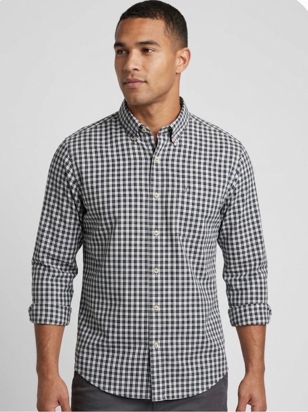 Southern Tide Men's Button Down Classic Fit Cotton Plaid Long Sleeve Size Medium
